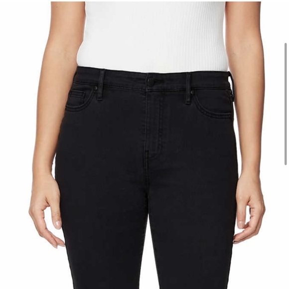 Buffalo by David Bitton High Rise Black Straight Leg Strech Denim Eco Friendly - Picture 4 of 9